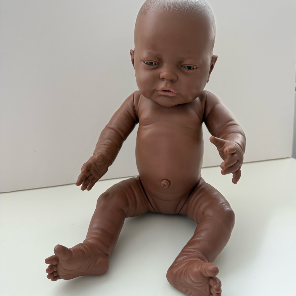 1990’s Burjusa Realistic African American Baby Doll
